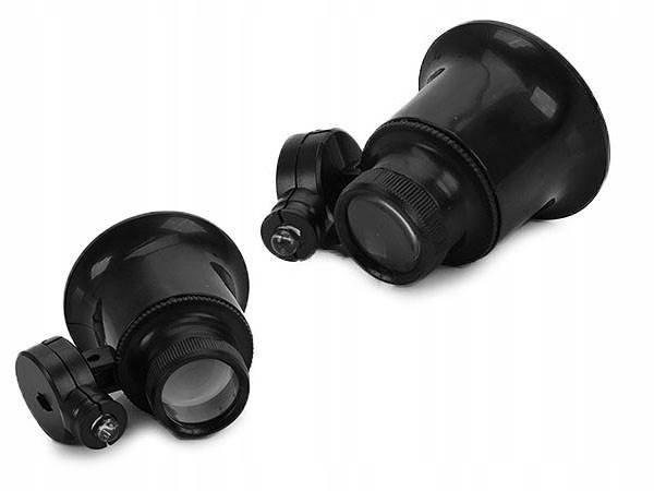 Verk 09074 LED Hodinářská lupa 20x-20mm