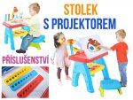 Kresliaci stolček s projektorom ISO