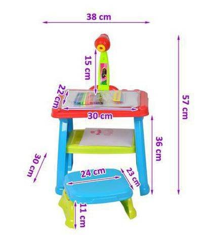 Kreslící stoleček s projektorem ISO 