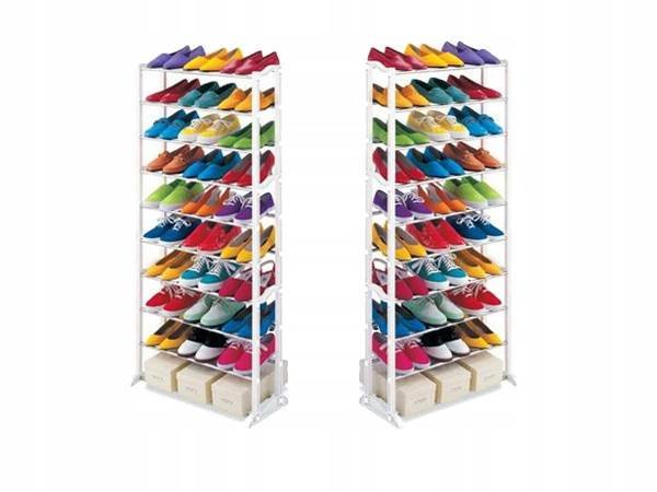 Verk Skládací botník Amazing Shoe Rack 30 párů bílá
