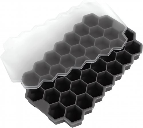 Foxter 2302 Silikonová forma na kostky ledu 2 ks modrá