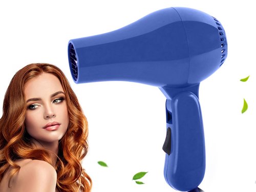 Verk 01704 Skladací cestovný fén na vlasy 850 W fialová