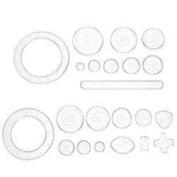 Maaleo 24346 Sada na rýsování Spirograf, 33 ks