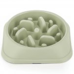Nuxie 2349 Plastová miska pre psa proti hltaniu 800 ml zelená