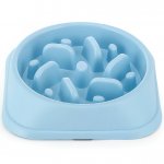 Nuxie 2349 Plastová miska pre psa proti hltaniu 800 ml zelená