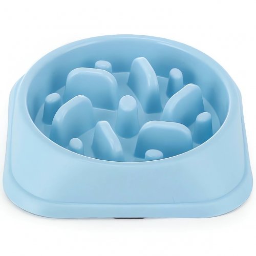 Nuxie 2349 Plastová miska pre psa proti hltaniu 800 ml zelená