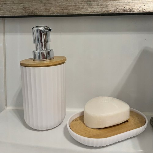 Ruhhy 24635 Kúpeľňová súprava 6 ks, biela