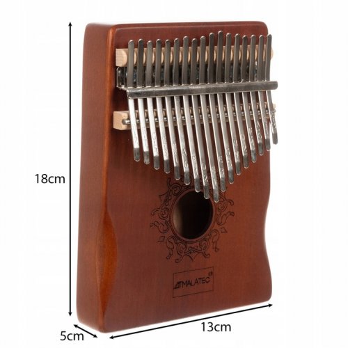 Malatec 24352 Kalimba, 17 klávesov, mahagón