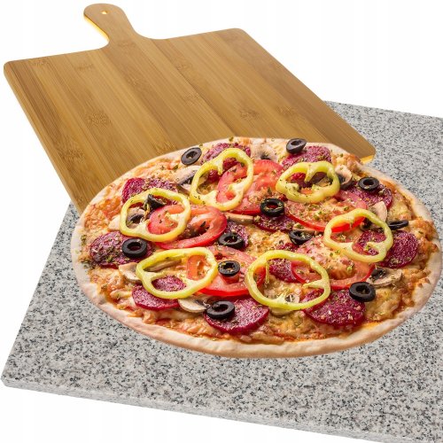 Ruhhy 24264 Kameň na pizzu + lopatka