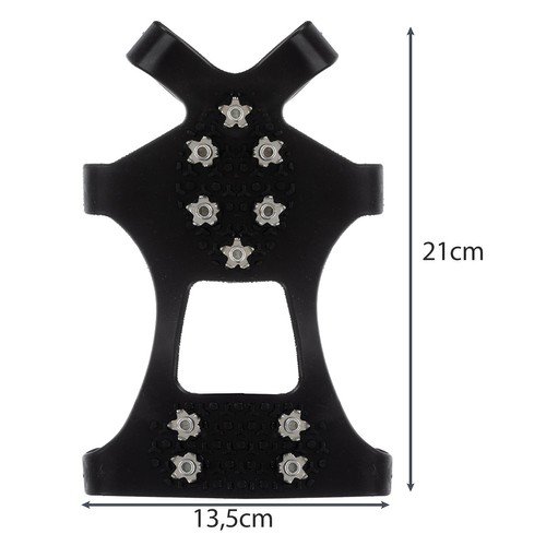 Trizand 24734 Nesmeky vel. 40 - 44, černostříbrná