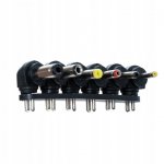 Izoxis 24262 Univerzální adaptér 30 W, USB: 5.0V 2.1A, 6 koncovek