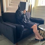 Ruhhy 24403 Televízna mikina s kapucňou XXL, čierna