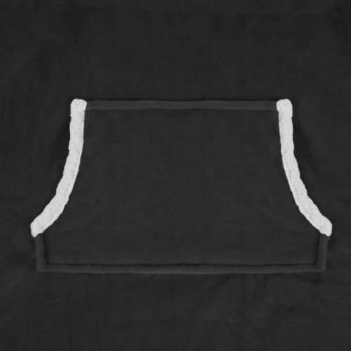 Ruhhy 24403 Televízna mikina s kapucňou XXL, čierna