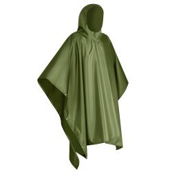 Trizand 24278 Pláštěnka pro dospělé pončo khaki