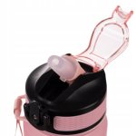 Trizand 24497 Motivačná fľaša na vodu 1000 ml, modroružová