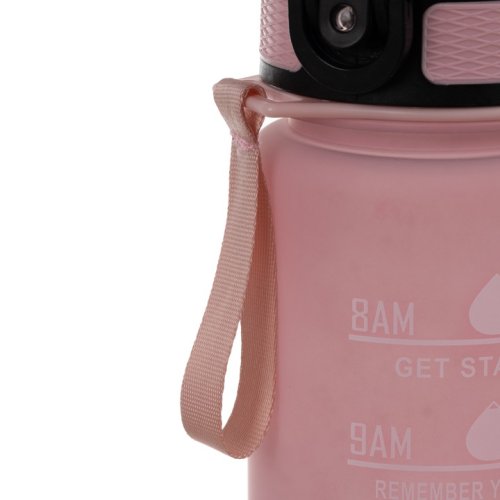 Trizand 24497 Motivačná fľaša na vodu 1000 ml, modroružová