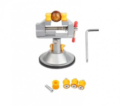 Pronett XJ5432 Mini zverák s prísavkou 22 mm