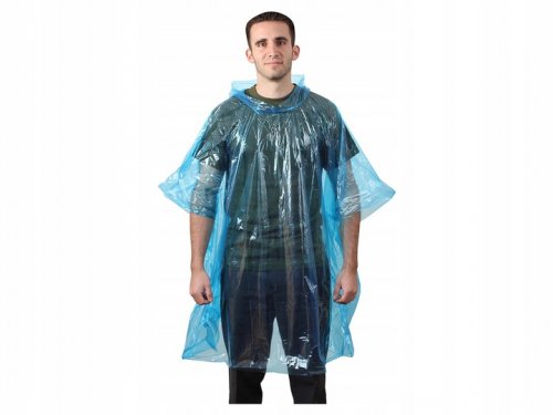 Verk 27270 Pláštenka pre dospelých v kľúčenke, pončo modrá