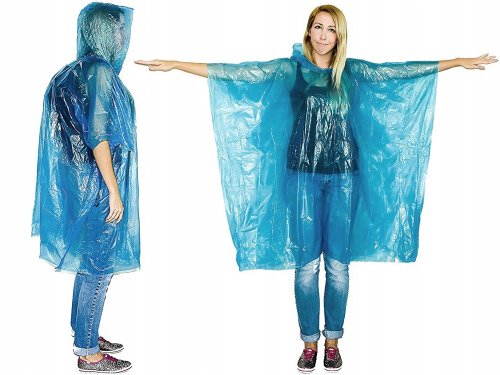 Verk 27270 Pláštěnka pro dospělé v klíčence, pončo modrá