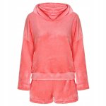 Verk 24556 Chlpaté dámske pyžamo MEOW veľ. M, ružová