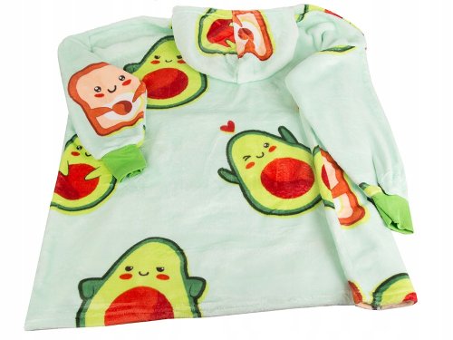 Verk 24560 Televizní mikina s kapucí, avokádo