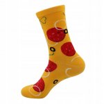 Foxter 2802 Sada 4 párov ponožiek - pizza veľ. 38-43, salámová