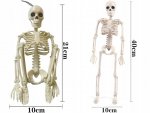 Verk 26132 Ľudská kostra dekorácie na Halloween 40 cm