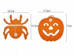Verk 26135 Girlanda Halloween 3 m, pavúk