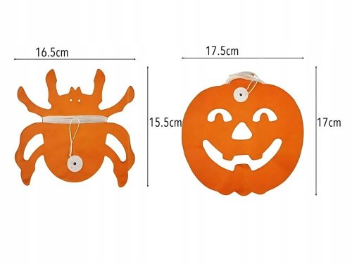 Verk 26135 Girlanda Halloween 3 m, pavúk