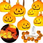Verk 26151 Závěsná LED světýlka na Halloween, 10 LED, 200 cm