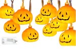 Verk 26151 Závěsná LED světýlka na Halloween, 10 LED, 200 cm