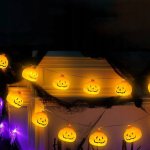 Verk 26151 Závěsná LED světýlka na Halloween, 10 LED, 200 cm