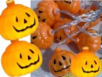 Verk 26151 Závěsná LED světýlka na Halloween, 10 LED, 200 cm