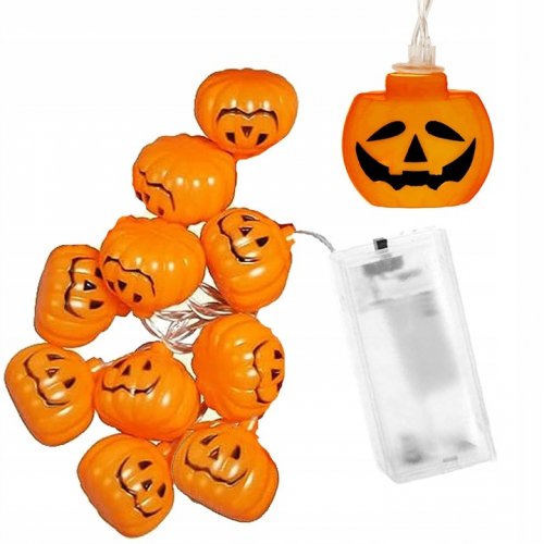 Verk 26151 Závesné LED svetielka na Halloween, 10 LED, 200 cm