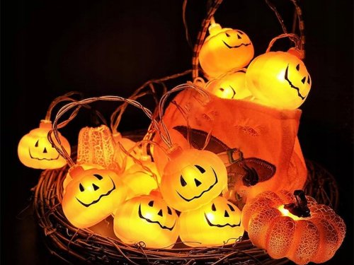 Verk 26151 Závesné LED svetielka na Halloween, 10 LED, 200 cm