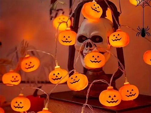 Verk 26151 Závesné LED svetielka na Halloween, 10 LED, 200 cm
