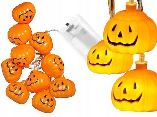 Verk 26151 Závěsná LED světýlka na Halloween, 10 LED, 200 cm