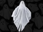 Verk 26138 Halloweenska dekorácia v tvare ducha 65 cm