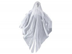 Verk 26138 Halloweenska dekorácia v tvare ducha 65 cm
