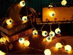 Verk 26152 Závesná LED svetielka na Halloween oči
