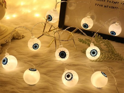 Verk 26152 Závěsná LED světýlka na Halloween oči