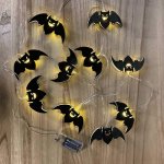 Verk 26155 Závesné LED svetielka na Halloween, netopier