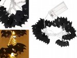 Verk 26155 Závesné LED svetielka na Halloween, netopier