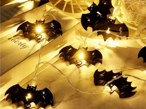Verk 26155 Závesné LED svetielka na Halloween, netopier