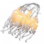 Verk 26156 Závesné LED svetielka na Halloween, kostlivec