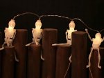 Verk 26156 Závesné LED svetielka na Halloween, kostlivec