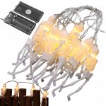 Verk 26156 Závesné LED svetielka na Halloween, kostlivec