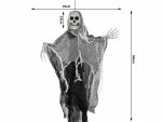 Verk 26139 Závěsná dekorace smrtka 80 cm, Halloween