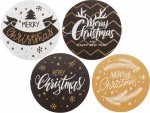 Verk 26180 Vianočné nálepky okrúhle 500 ks