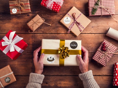 Verk 26180 Vianočné nálepky okrúhle 500 ks